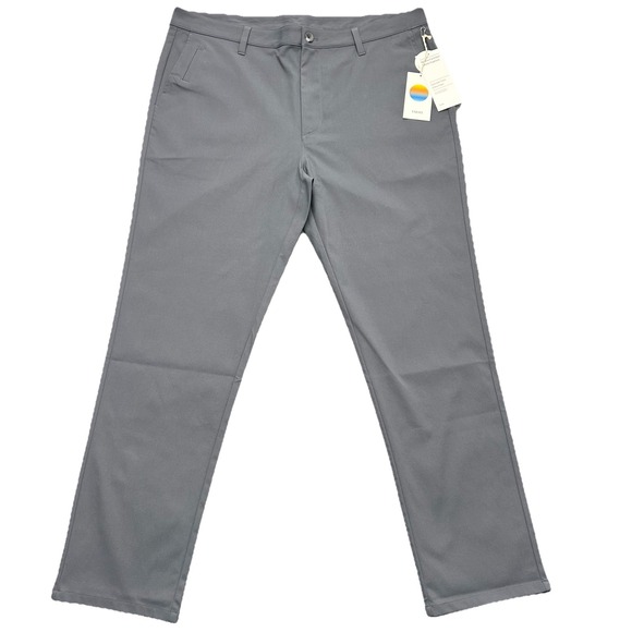 Vuori Other - NWT Vuori Cascade Tech Chino Pant Charocoal Gray Men's Size 38 (40x30.5)